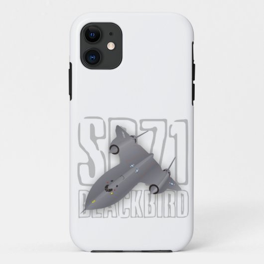 最も速い超音速偵察機: SR-71クロドリ Case-Mate iPhoneケース (裏面)