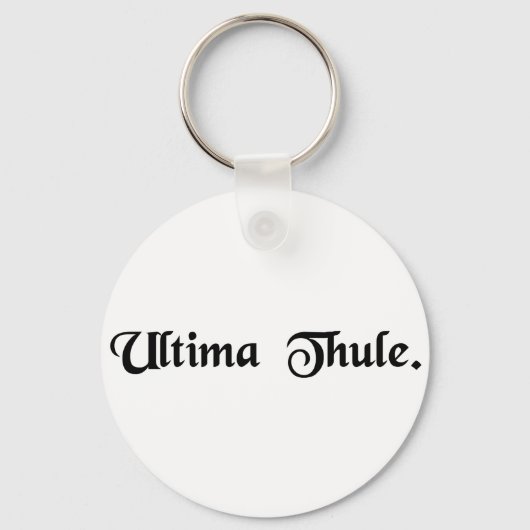 最も遠いチューレ。 キーホルダー (正面)