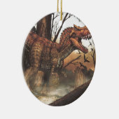最も適した絶滅した恐竜の生存 セラミックオーナメント (右)
