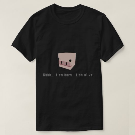 最も適した「私は望む」のキュビボア生まれの生存性 Tシャツ (デザイン正面)