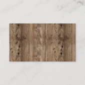 最も醜いクリスマスセーター投票カード エンクロージャーカード (裏面)