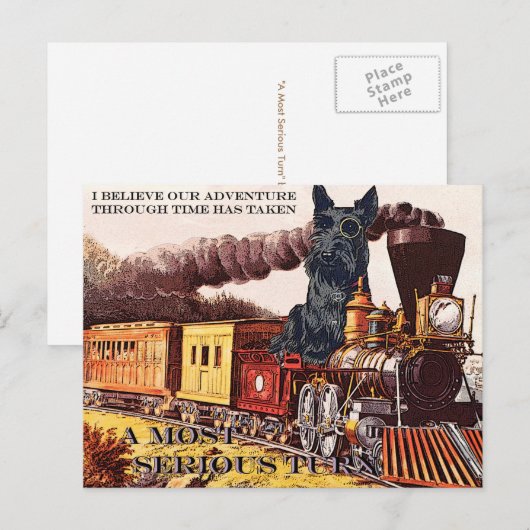 「最も重大な局面」 ポストカード (正面/裏面)