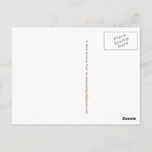 「最も重大な局面」 ポストカード (裏面)