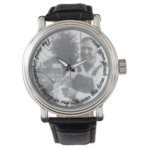 最も重要な引用文 父とベビー写真 腕時計