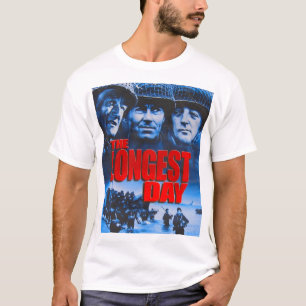 最も長い一日 映画のカバーアート Tシャツ