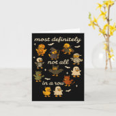 最も間違いなく、すべての行ハロウィーンダックスM カード (黄色い花)