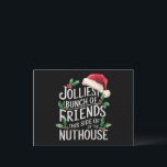 最も陽気な友達グループのクリスマスお揃い皮肉 シーズンポストカード<br><div class="desc">最も陽気な友達グループのクリスマスお揃い皮肉</div>