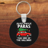 最も陽気な寄生虫の群れ廊下のこちら側 キーホルダー (正面)