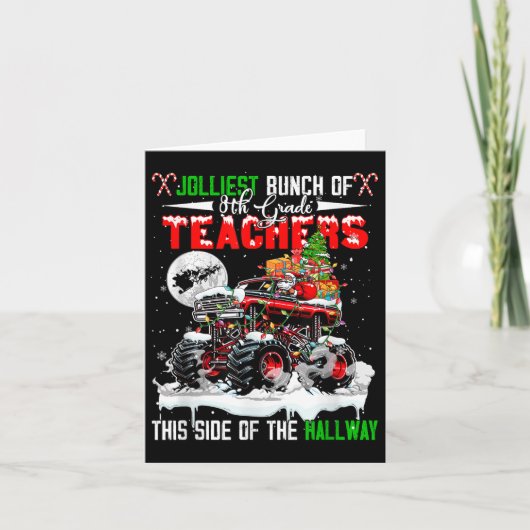 最も陽気な8年生の教師たち 通路のモンスター カード (正面)