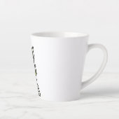 最も難しいのはいつだって最初の一歩 カフェラテマグ (右)