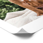 最も難しい別れ | ペットの追悼 11枚の写真のコラージュ ポスター (角)