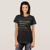 最も難しい決裁シャ保護ツ73 Tシャツ (正面フル)