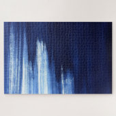 最も難しい青い筆跡 ジグソーパズル (横)