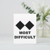 最も難しい ポストカード (スタンド正面)