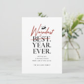 最も風変わりな年の永遠のホリデーカード シーズンカード (スタンド正面)