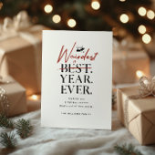 最も風変わりな年の永遠のホリデーカード シーズンカード