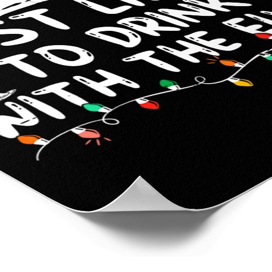 最も飲みやすい小人小妖精や小人C ポスター (角)