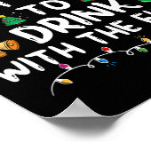 最も飲みやすい小人小妖精や小人C ポスター (角)