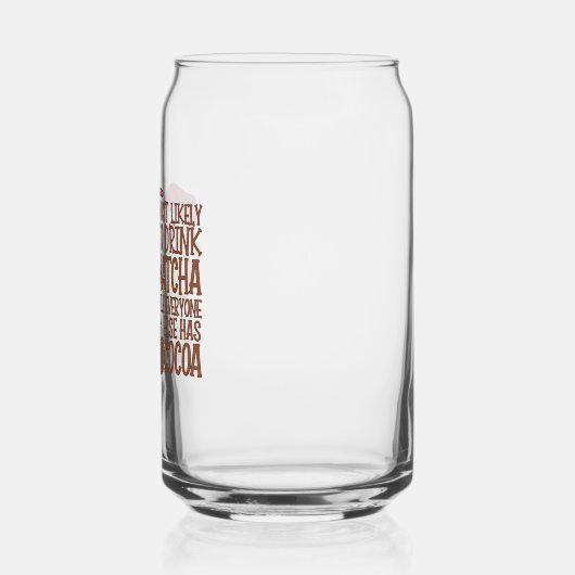 最も飲みやすい抹茶と時計の小妖精や小人クリスマス ガラス缶 (右)