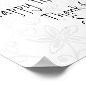 最も驚くべき母かわいい書道芸術のポスター ポスター (角)