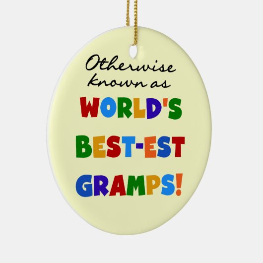 最も高いグランプ最高のスと呼ばれる セラミックオーナメント (右)