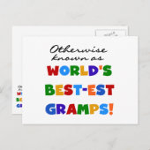 最も高いグランプ最高のスと呼ばれる ポストカード (正面/裏面)