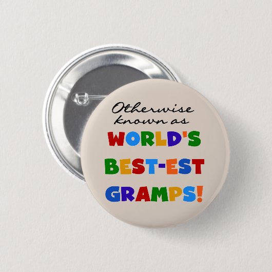 最も高いグランプ最高のスと呼ばれる 缶バッジ (正面&裏面)