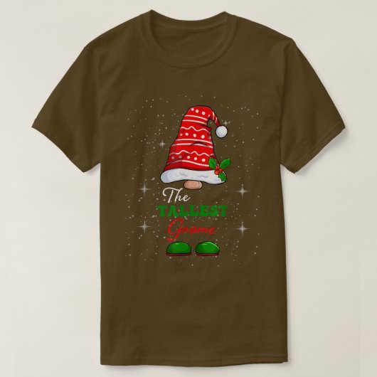 最も高い格言ファミリーマッチングクリスマスパおもしろいジャ Tシャツ (デザイン正面)