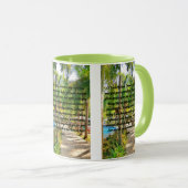 最も高い神への祈りの言葉 マグカップ (正面右)