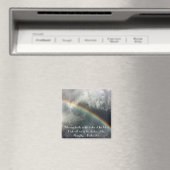 最も高い聖書の聖句の避難所Psalm 91:1 マグネット (インサイチュ (食洗機))