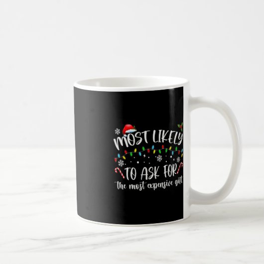 最も高価な頼ギフトChrのために最も可能性が高い コーヒーマグカップ (右)