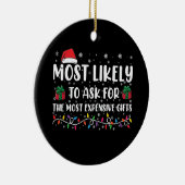 最も高価な頼贈り物に最も適している セラミックオーナメント (右)