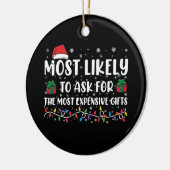 最も高価な頼贈り物に最も適している セラミックオーナメント (左)