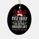 最も高価な頼贈り物に最も適している セラミックオーナメント (右)