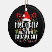 最も高価な頼贈り物に最も適している セラミックオーナメント (左)