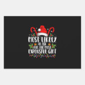 最も高価な頼贈り物に最も適している ラッピングペーパーシート (正面)