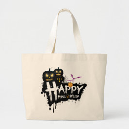 最も魅力的なハロウィーントートバッグ ラージトートバッグ