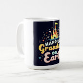 最も魔法のおばあちゃん、ファンタジー城 –  コーヒーマグカップ (正面左)