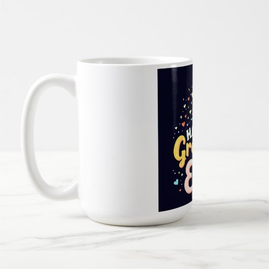 最も魔法のおばあちゃん、ファンタジー城 –  コーヒーマグカップ (左)
