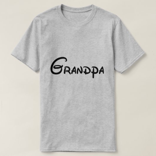 最も魔法の日にぴったりなおじいちゃんTシャツ Tシャツ (デザイン正面)