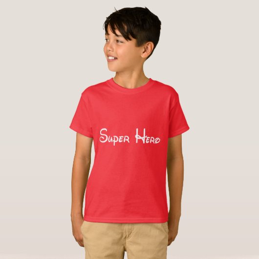 最も魔法の日にぴったりなスーパーヒーローTシャツ Tシャツ (正面フル)