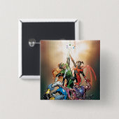 最も黒い夜カバー 缶バッジ (正面&裏面)