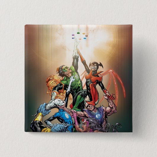 最も黒い夜カバー 缶バッジ (正面)