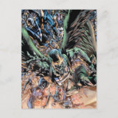 最も黒い夜グループの絵画-色 ポストカード (正面)