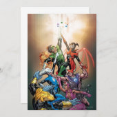 最も黒い夜覆い 招待状 (正面/裏面)