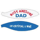 最パーソナライズされた大素晴らしパパカッコいい親 バスケットボール (パネル)