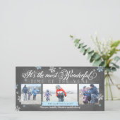 最モダンも素晴らしいタイムホリデーカルクボード シーズンカード (スタンド正面)