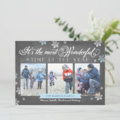 最モダンも素晴らしいタイムホリデーカルクボード シーズンカード (スタンド正面)