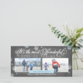 最モダンも素晴らしいタイムホリデーカルクボード シーズンカード (スタンド正面)