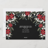 最モダンも素晴らしいホリデーグリーティングスフォトカード シーズンカード (裏面)